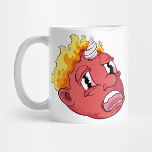 crying devil Mug